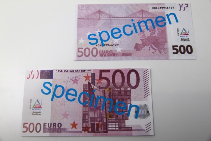 Euro-Scheine, 500 Euro
