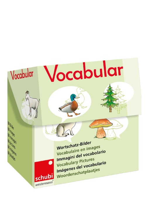 Vocabular Wortschatzbilder - Tiere, Pflanzen, Natur