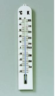 Celsius/Kelvin Wand-Thermometer