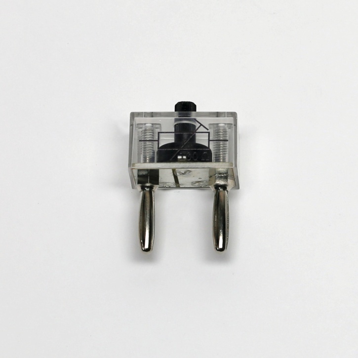 Stellwiderstand auf Steckelement, 100 Ohm Stellwiderstand auf Steckelement, 100 Ohm