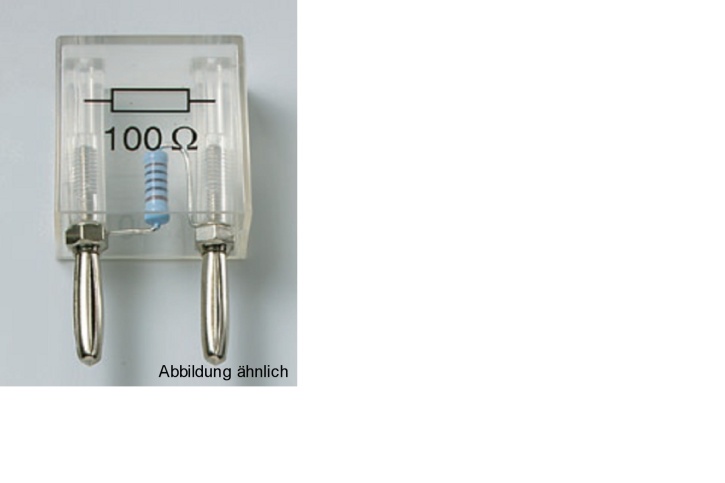 Widerstand auf Steckelement, 10 Ohm / 1 W