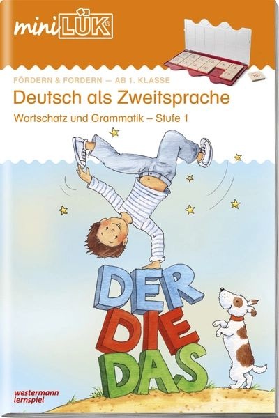 mini-Lük Heft Wortschatz und Grammatik - Stufe 1