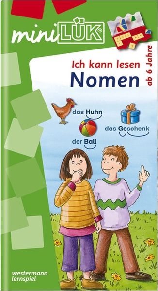 mini-Lük Heft Nomen, Ich kann lesen