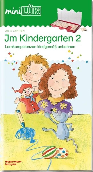 mini-Lük Heft Im Kindergarten 2, Lernkompetenzen