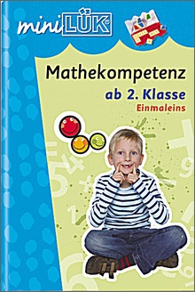 mini-Lük Heft Mathekompetenz, 2.Klasse Einmaleins