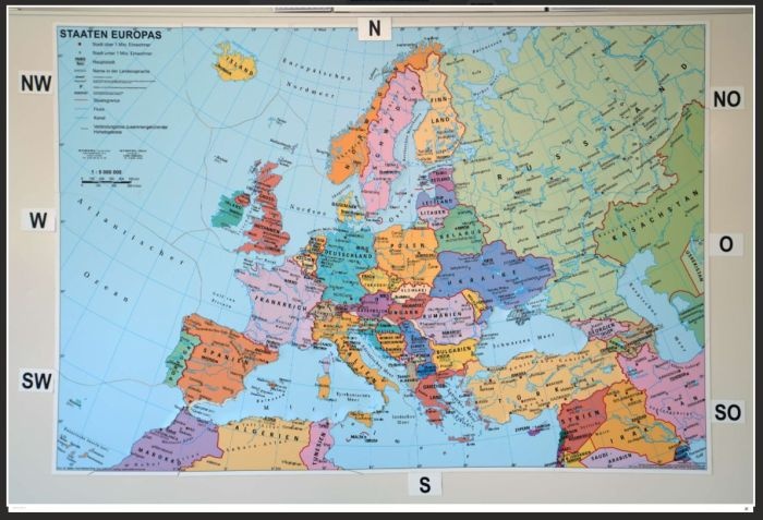 Europa, politisch, magnetisches XXL-Puzzle