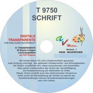 Digitale Folien auf CD – Schrift