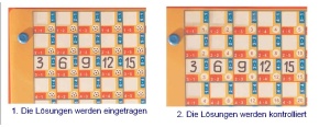 Multiplikationstrainer im Zahlenraum bis 100