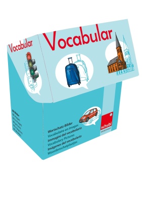 Vocabular Wortschatzbilder - Fahrzeuge, Verkehr, Gebäude
