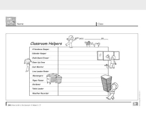 How to talk in the classroom Arbeitsmaterial, Frühenglisch