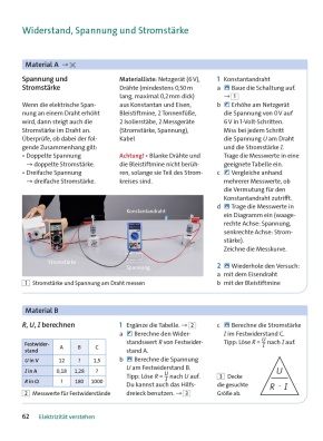 Hybrides Themenheft Elektrizität