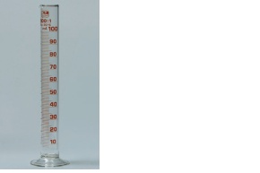 Messzylinder, Glas, hF, 100ml