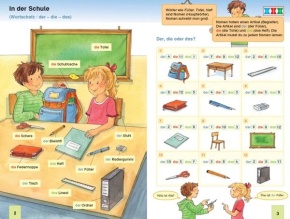 mini-Lük Heft Wortschatz und Grammatik - Stufe 1