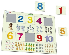 Puzzle - Mengenpuzzle im Zahlenraum bis 10