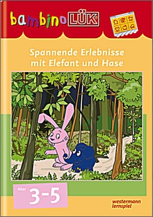 bambinoLük-Heft Spannende Erlebnisse mit Elefant und Hase