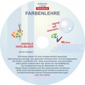 Digitale Folien auf CD - Farbenlehre