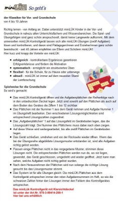 mini-Lük Kontrollgerät mit Klarsichtspielteil